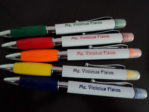 Caneta com Marca Texto